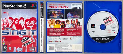 Disney Sing It High School Musical 3 Senior Year SLES 55397