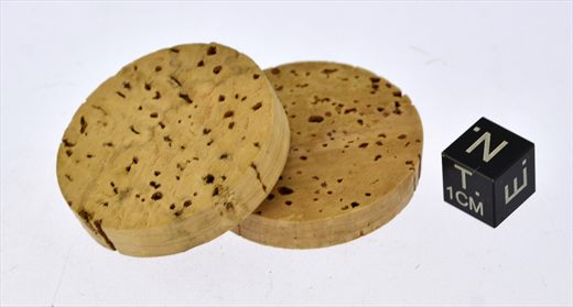 Discos de cortica para fabrico de rolhas