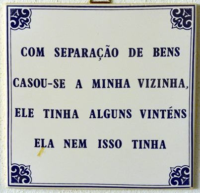 Com separacao de bens...