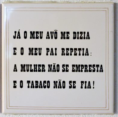 Ja o meu avo me dizia...