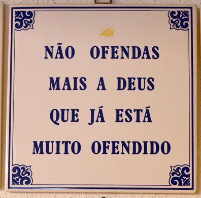 Nao ofendas...