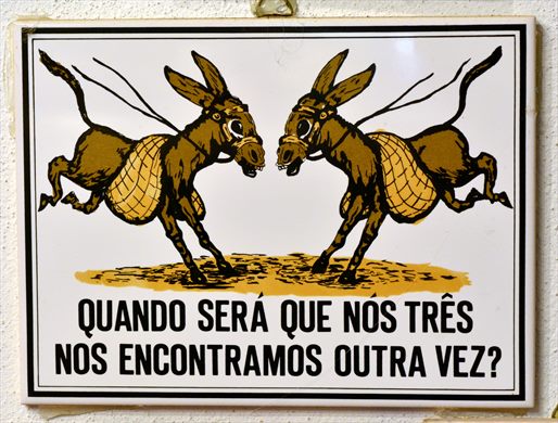 Quando sera que nos tres...