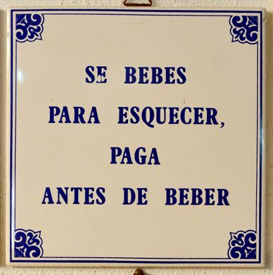 Se bebes...