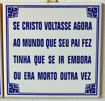 Se Cristo voltasse agora...