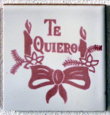 Te quiero (cor vermelha)
