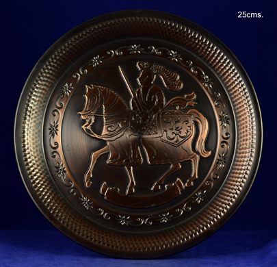 Bandeja metalica 25cms