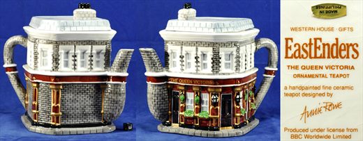 Bule ornamental em ceramica (EastEnders)
