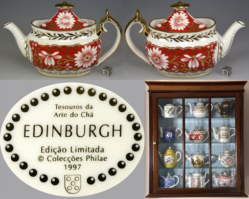 Tesouros da Arte do Cha Edicao Limitada Coleccoes Philae 1997 EDINBURGH