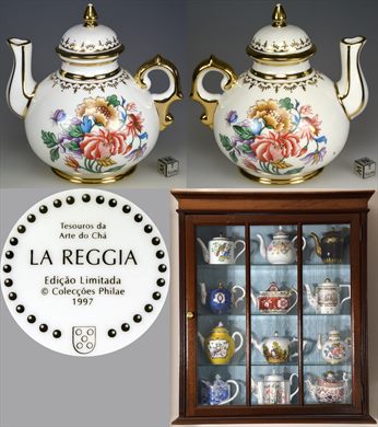 Tesouros da Arte do Cha Edicao Limitada Coleccoes Philae 1997 LA REGGIA