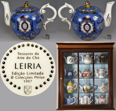 Tesouros da Arte do Cha Edicao Limitada Coleccoes Philae 1997 LEIRIA