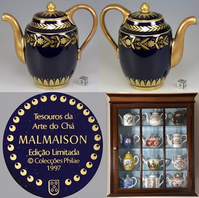 Tesouros da Arte do Cha Edicao Limitada Coleccoes Philae 1997 MALMAISON