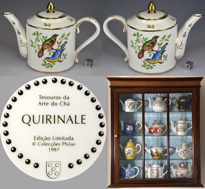 Tesouros da Arte do Cha Edicao Limitada Coleccoes Philae 1997 QUIRINALE