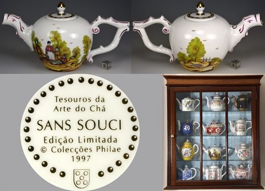 Tesouros da Arte do Cha Edicao Limitada Coleccoes Philae 1997 SAN SOUCI