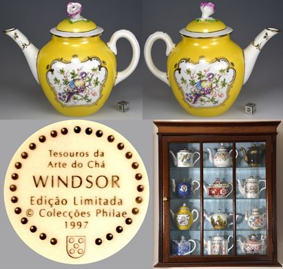 Tesouros da Arte do Cha Edicao Limitada Coleccoes Philae 1997 WINDSOR