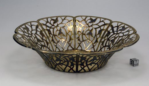 Cesta para pao prata