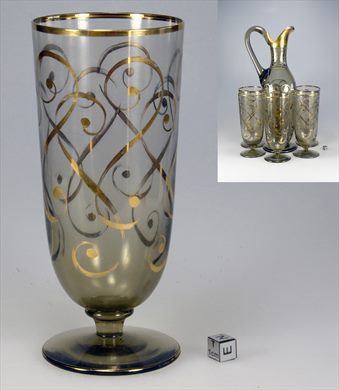 Copa vidro anos 50