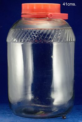 Frasco vidro cristalino 41cms