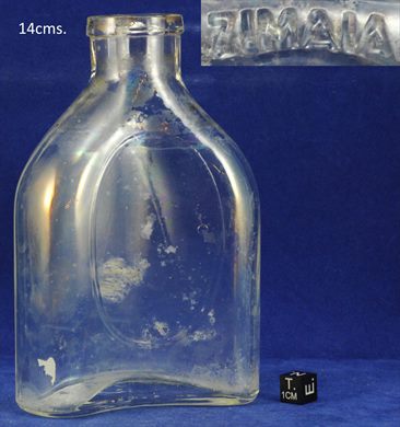 Garrafa cristalina 14cms (Zimaia)