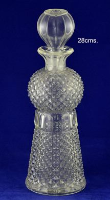 Garrafa vidro 28cms