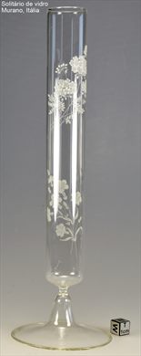Solitario de vidro (Murano Italia)