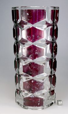 Jarra de vidro cristalino