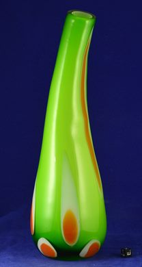 Jarra de vidro verde