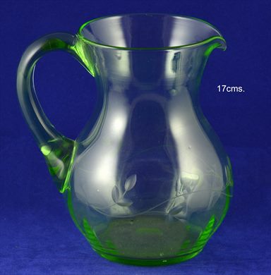 Jarro vidro verde