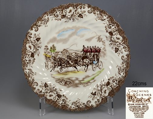 Prato Coaching Scenes 22cms (Johnson Bros)