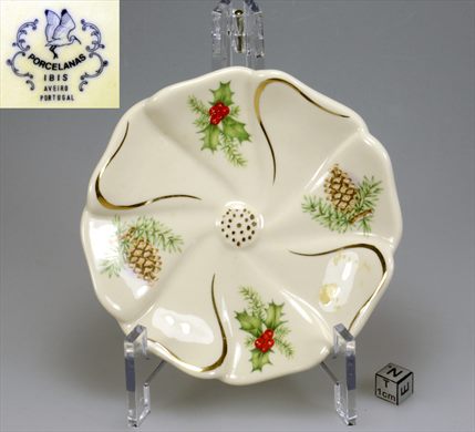 Prato de ceramica Natal