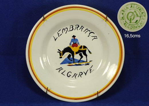 Lembranca Algarve 16,5cms (Olaria Alcobaca)