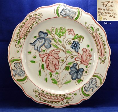 Prato de Ceramica 36cms