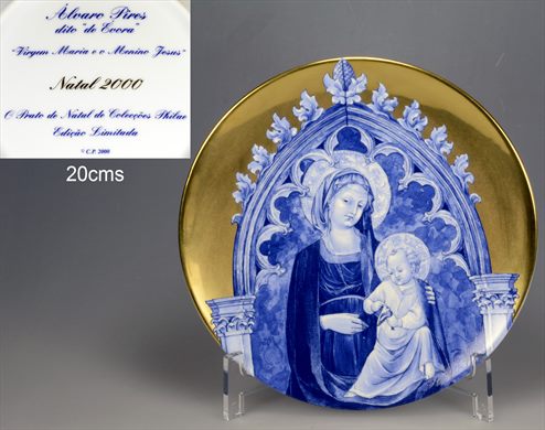 Prato de Natal Coleccoes Philae 2000