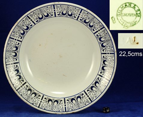 Prato 22,5cms (Gilman)