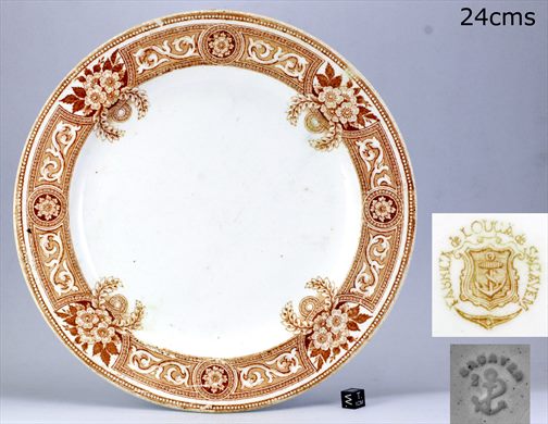 Prato 24 cms (Fabrica de Loica de Sacavem)