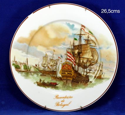 Prato Recordacao de Portugal 26,5cms