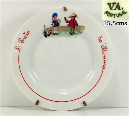 Prato O Prato da Menina 15,5cms (Vista Alegre)