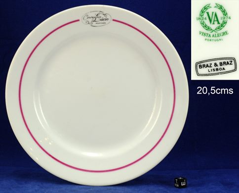 Prato Cervejaria Lucio 20,5cms (Vista Alegre)