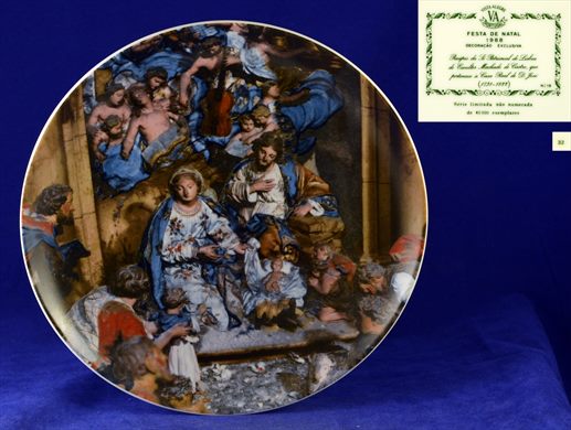 Prato Natal 1988 19,5cms N-18 (Vista Alegre)