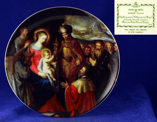 Prato Natal 2001 19,5cms N-31 (Vista Alegre)
