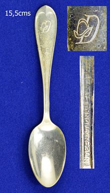 Colher logo desconhecido 2 15,5cms
