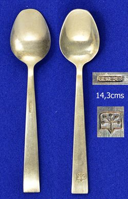 Colher logo desconhecido 3 14,3cms
