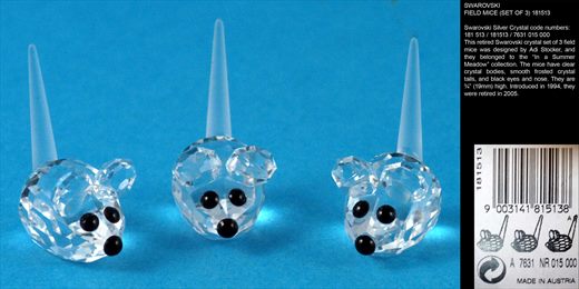 FIELD MICE (SET OF 3) 181513