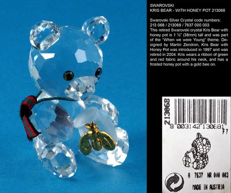KRIS BEAR - WITH HONEY POT 213068