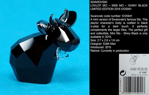 LOVLOT MO - MINI MI - SHINY BLACK LIMITED EDITION 2015 5125941
