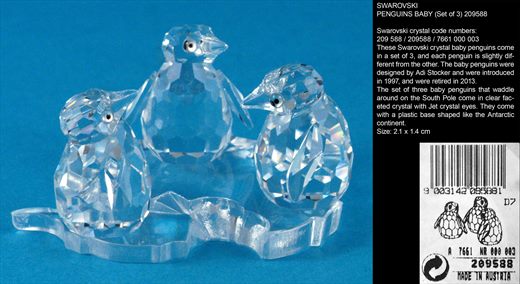 PENGUINS BABY (Set of 3) 209588