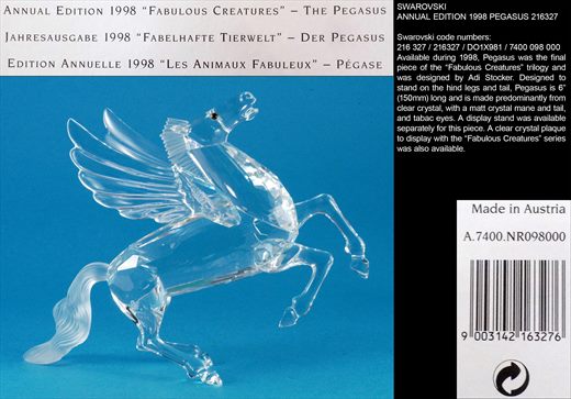 ANNUAL EDITION 1998 PEGASUS 216327