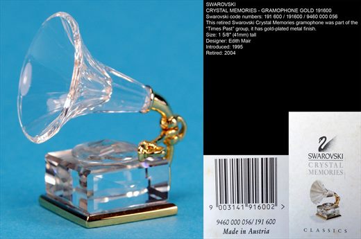CRYSTAL MEMORIES - GRAMOPHONE GOLD 191600