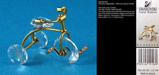 CRYSTAL MEMORIES - TRICYCLE GOLD 219198