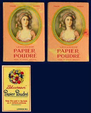 Lehcaresor Papier Poudre (papel cosmetico em po)