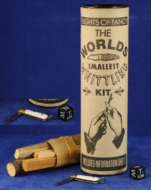 Flights of Fancy - The worlds smallest whittling kit
